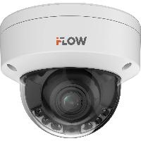 IP-камера 8Мп iFlow F-IC-2486CMS(2.8mm) уличная, с микрофоном, BrightVu, SharpSense и двойной подсветкой до 30 м