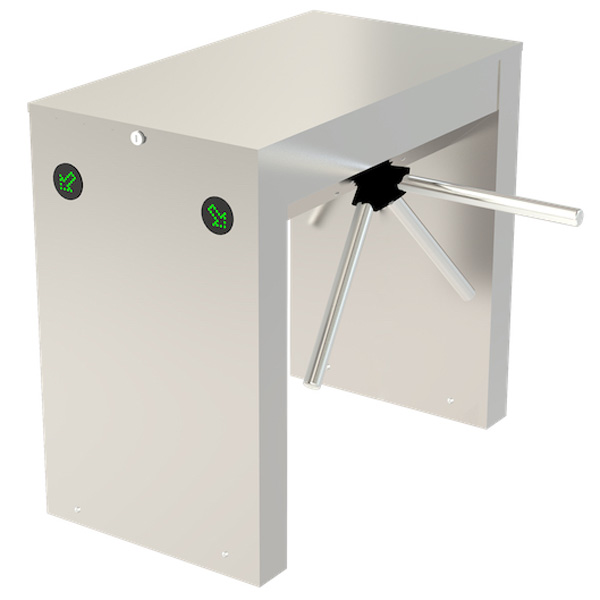 Турникет-трипод тумбовый двухпроходной Came Twister 700 (с планками Антипаника) (PST700END-02)