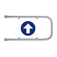 Створка калитки PERCo ASG-650 длиной 650 мм для WHD-05 нержавеющая сталь