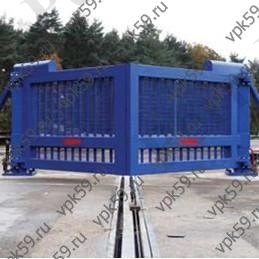 Противотаранные ворота Forpost-6000У распашные, 3-5 метров
