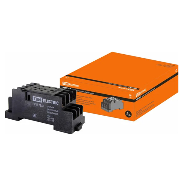 Модульный разъем TDM РРМ78/3 для РЭК78/3 SQ0701-0007