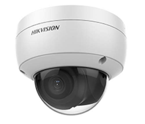 Антивандальная IP-видеокамера 2Мп HikVision DS-2CD2123G0-IU (4 мм) с микрофоном