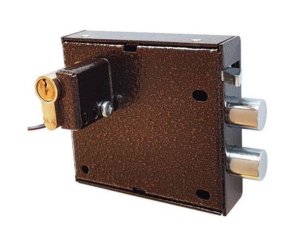 Электромеханический замок накладной Полис 111