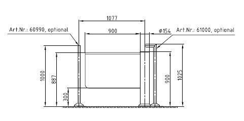 Моторизованная калитка Gotschlich Ikarus Transpa Моторизованная калитка Gotschlich Ikarus Transpa