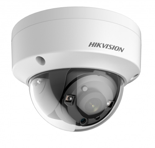 Антивандальная HD-TVI видеокамера 5 Мп HikVision DS-2CE57H8T-VPITF (6 мм)