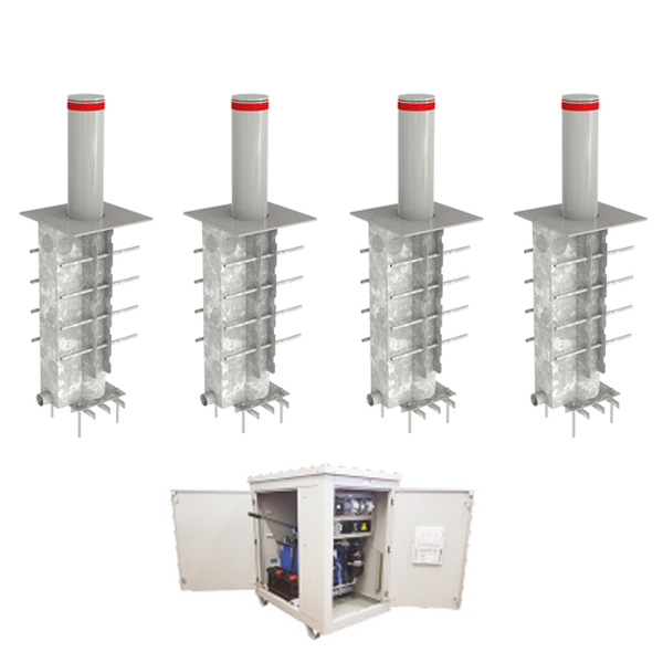 Блокиратор автоматический выдвижной Came HBD 275H900, 4 болларда