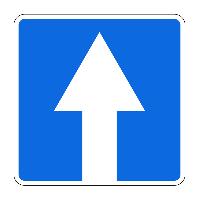Дорожный знак 5.5