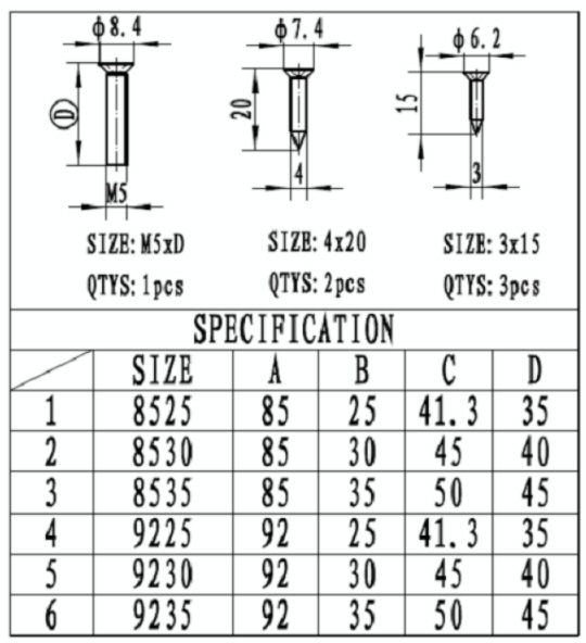Механический замок узкопрофильный dormakaba 850a 85/30/8 F=24 для алюминиевых дверей