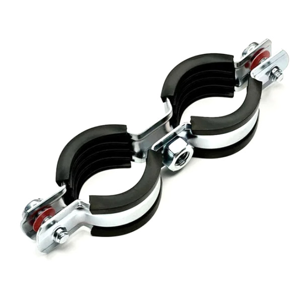 Двойной хомут с EPDM уплотнителем UWS 25-29 мм, 3/4"