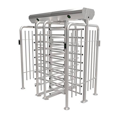 Турникет полноростовой двухпроходной ZKTeco FHT2400D 4-х лопастной (90°), без считывателей