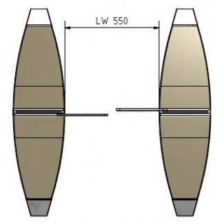 Центральный модуль раздвижного сенсорного турникета Gotschlich Selection Linear DL Центральный модуль раздвижного сенсорного турникета Gotschlich Selection Linear DL