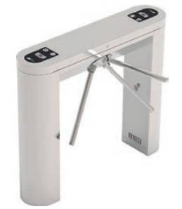Турникет-трипод тумбовый ZKTeco TS01 RF с RFID считывателями (с планками)
