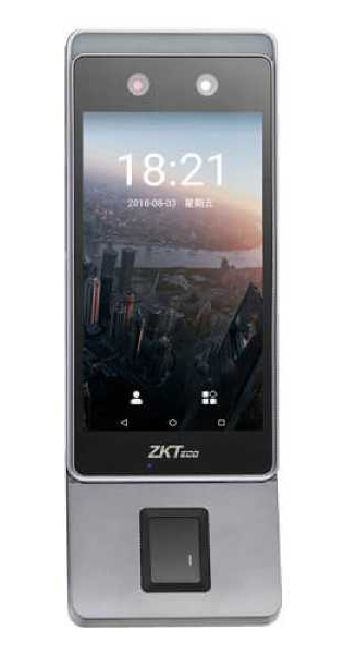Биометрический терминал учета рабочего времени ZKTeco Horus E1-FP (ID)