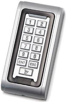 Считыватель Matrix-IV (мод. EHT Keys) металл - с клавиатурой