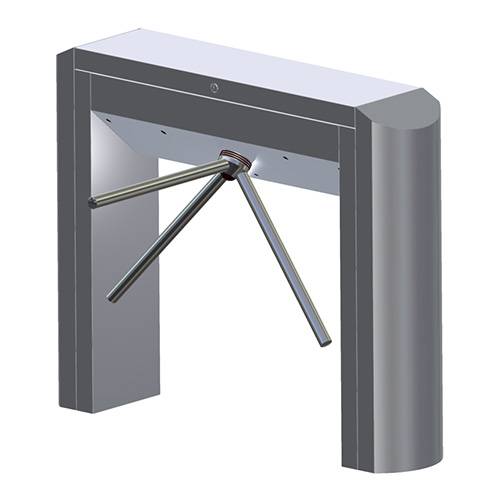 Трехштанговый тумбовый турникет-трипод Gotschlich Modul Tonda 3-Arm