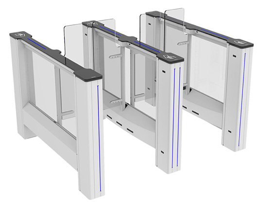 Распашной турникет двухпроходной Came Swing Gate SWG55, 550 мм, створки 1200 мм (SWG55M-DBL)