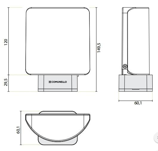 Светодиодная сигнальная лампа Comunello SWIFT
