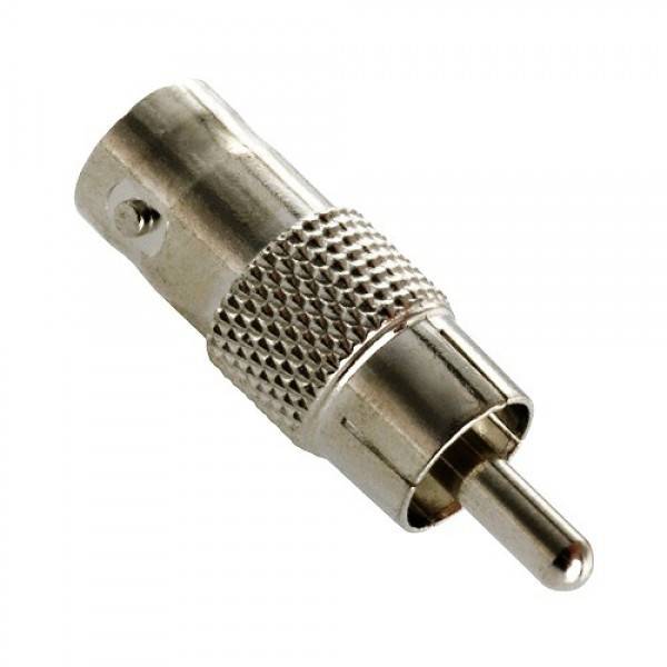 Переходник BNC (розетка) - RCA (штекер)