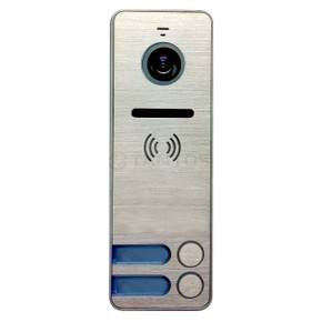 Вызывная панель видеодомофона на 2 абонента Tantos iPanel 2 (Metal) на 2 абонента