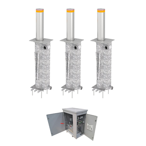 Блокиратор автоматический выдвижной Came TBD 220H800, 3 болларда