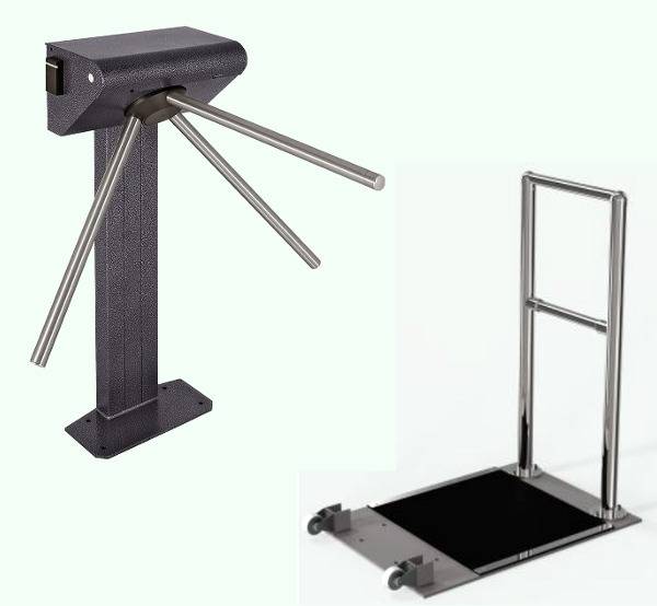 Турникет-трипод уличный на плоской мобильной платформе Ростов-Дон Т9М1 STEP2-У (Fly A3 EH) с ЭРА-2000 Турникет-трипод уличный на плоской мобильной платформе Ростов-Дон Т9М1 STEP2-У (Fly A3 EH) с ЭРА-2000