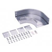 Угол для лотка горизонтальный 90° DKC (36002K), 100х50 мм, металлический, с креплением