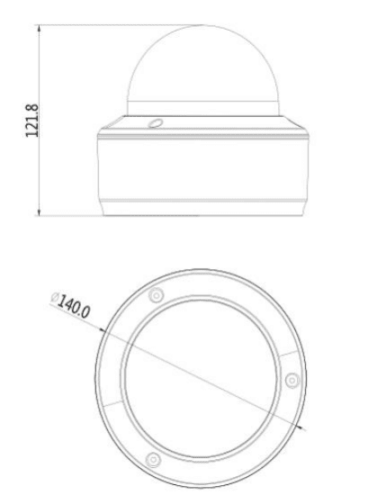 Интеллектуальная вандалозащищенная IP-камера HikVision DS-2CD4165F-IZ 6 Мп