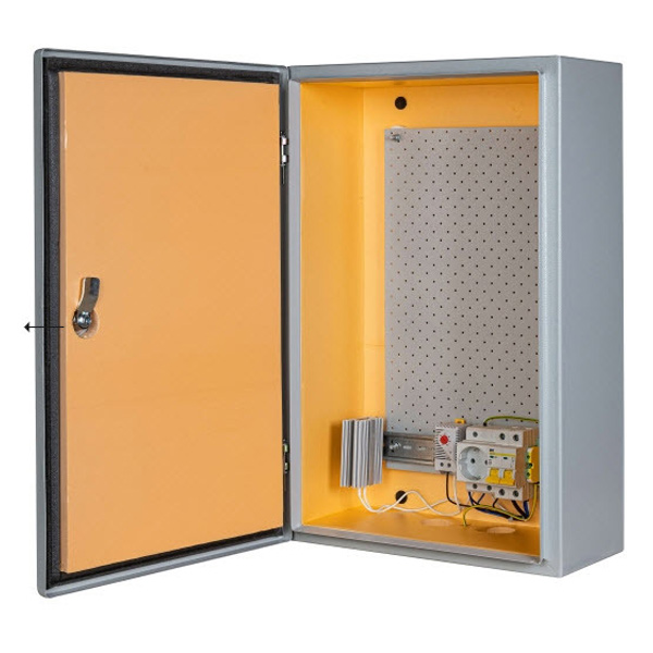 Монтажный шкаф Mastermann-3УТ (Ver. 2.0), с обогревом, 360х560х196 мм, IP66