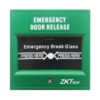 Кнопка аварийной разблокировки двери ZKTeco ZKABK-900A (Green)