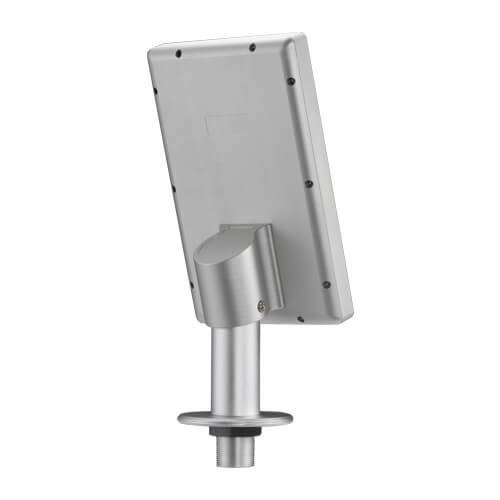 Антивандальный уличный терминал распознавания лиц ZKTeco ProFaceX [CH] (EM) с кронштейном крепления на турникет