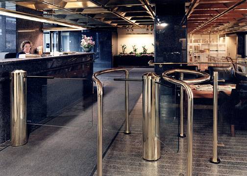 Роторный турникет Gunnebo GlasStile S