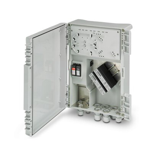 Промышленный коммутатор Phoenix Contact Smart Camera Box SCX 4POE 2LX для систем видеонаблюдения