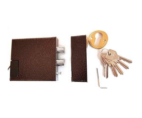 Электромеханический замок накладной Полис 111