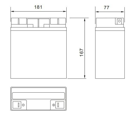 Аккумулятор Etalon FORS 1218 (12В 18 А∙ч)
