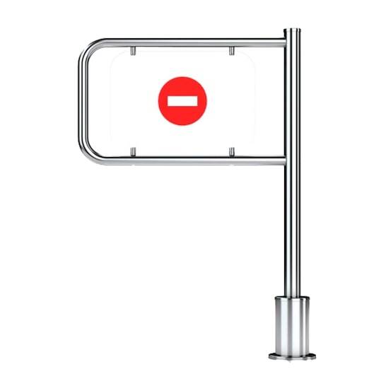 Механическая уличная односторонняя калитка с пружинным возвратом Oxgard К-11A (левая), L=1000 мм