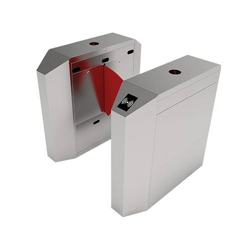 Турникет раздвижной ZKTeco FBL2022 Pro с биометрическими считывателями (со створками)