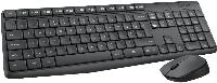 Клавиатура и мышь Logitech MK235 Wireless Keyboard and Mouse Black USB