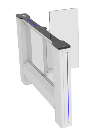 Боковой модуль распашного турникета Came Swing Gate SWG90, 900 мм, створка 1200 мм (SWG90MS)