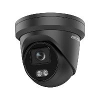 Уличная IP-видеокамера ColorVu 4Мп HikVision DS-2CD2347G2-LU(C) (2.8 мм) с технологиями ColorVu и AcuSense, черная