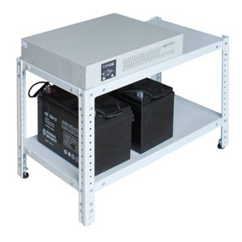 Стеллаж 2-х полочный Бастион для АКБ 0,5х0,7х0,4-2П