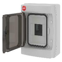 Щиток настенный DKC 85604 с дверцей, 4 модуля, IP65