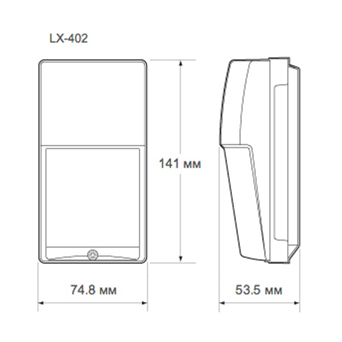 Оптико-электронный инфракрасный извещатель Optex LX-402