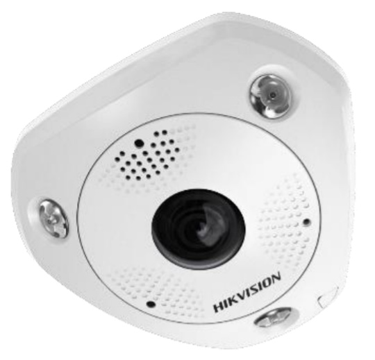 Панорамная уличная IP-видеокамера Fisheye 6Мп HikVision DS-2CD6365G0E-IVS(B) Панорамная уличная IP-видеокамера Fisheye 6Мп HikVision DS-2CD6365G0E-IVS(B)