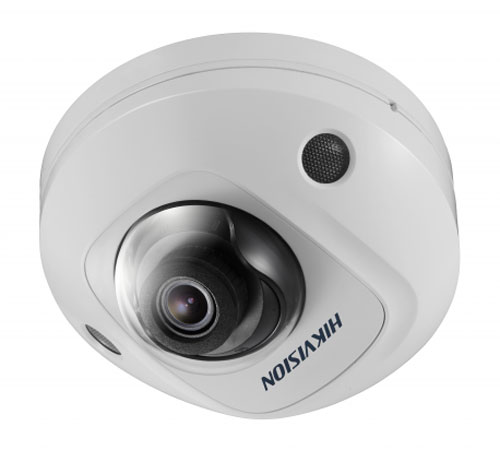 Антивандальная IP-видеокамера 4 Мп HikVision DS-2CD2543G0-IS (4 мм), черная