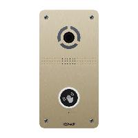 Вызывная панель бесконтактная Bas-IP AV-05FD Gold, врезная