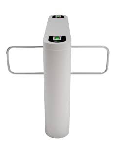 Центральный модуль распашного турникета ZKTeco SB 02 FP с биометрическими считывателями (с планками)