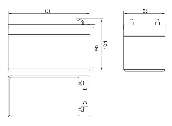 Аккумулятор Etalon FS 1212 (12В 12 А∙ч)