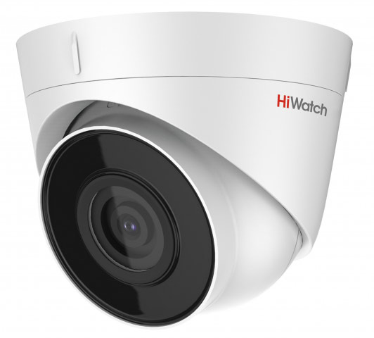 Уличная купольная IP-камера 4Мп HiWatch DS-I453M (4 мм) с EXIR-подсветкой до 30м и микрофоном