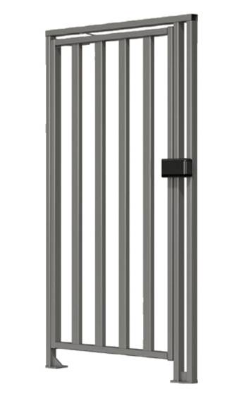 Калитка полноростовая окрашенная Oxgard К-10 (правая)