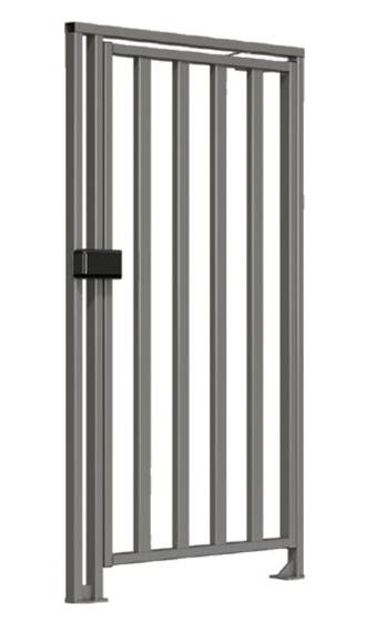 Калитка полноростовая окрашенная Oxgard К-10 (левая)